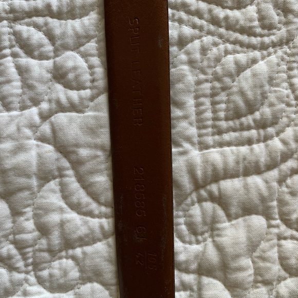 Christian Dior Split Leather Brown Belt - Picture 12 of 12